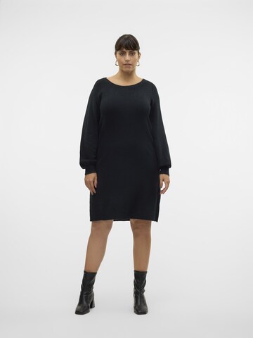 Abito in maglia 'CLEFILE' di Vero Moda Curve in nero