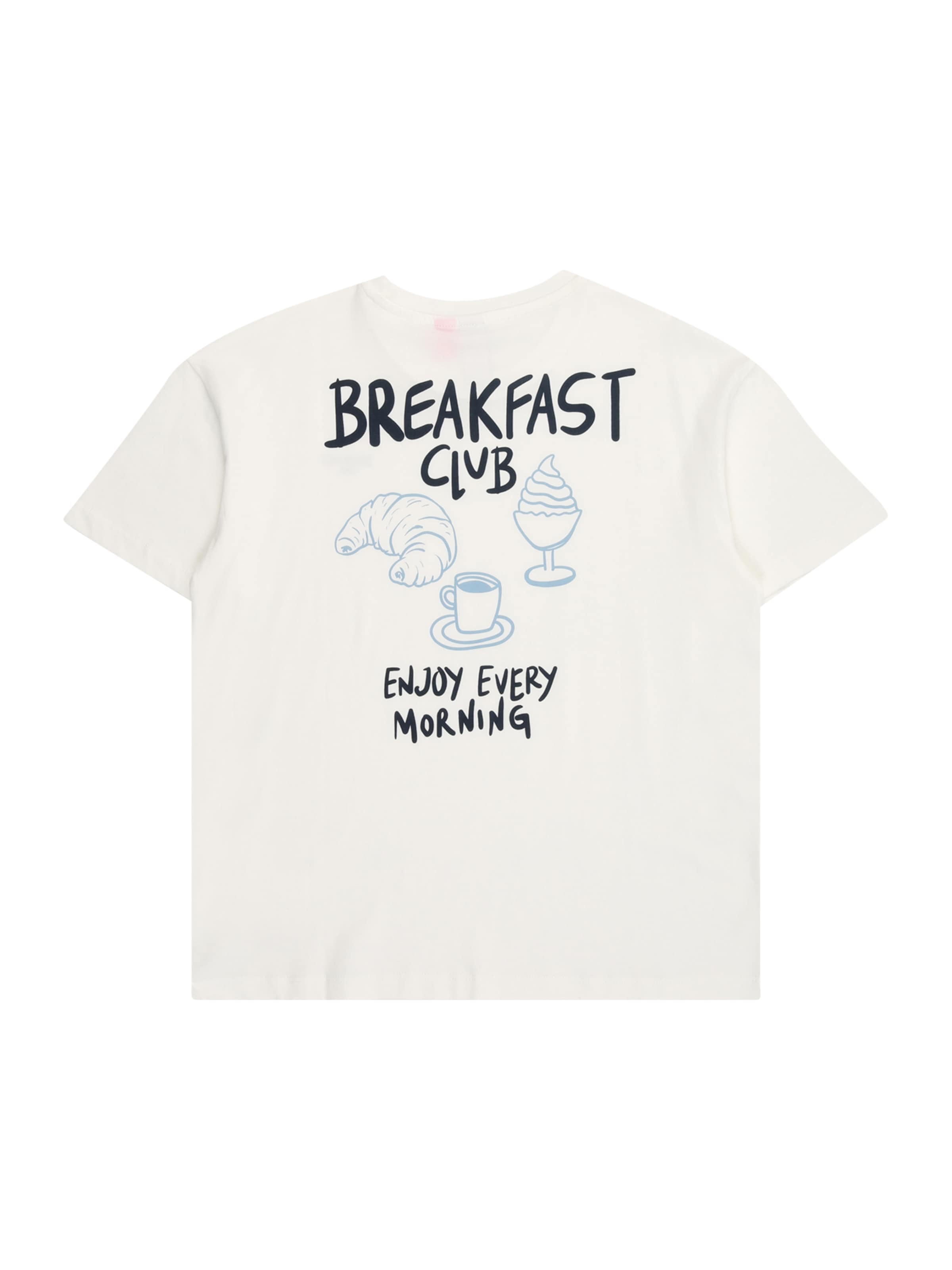 Vero Moda Girl T-shirt 'VMOLLY BREAKFAST' i vit