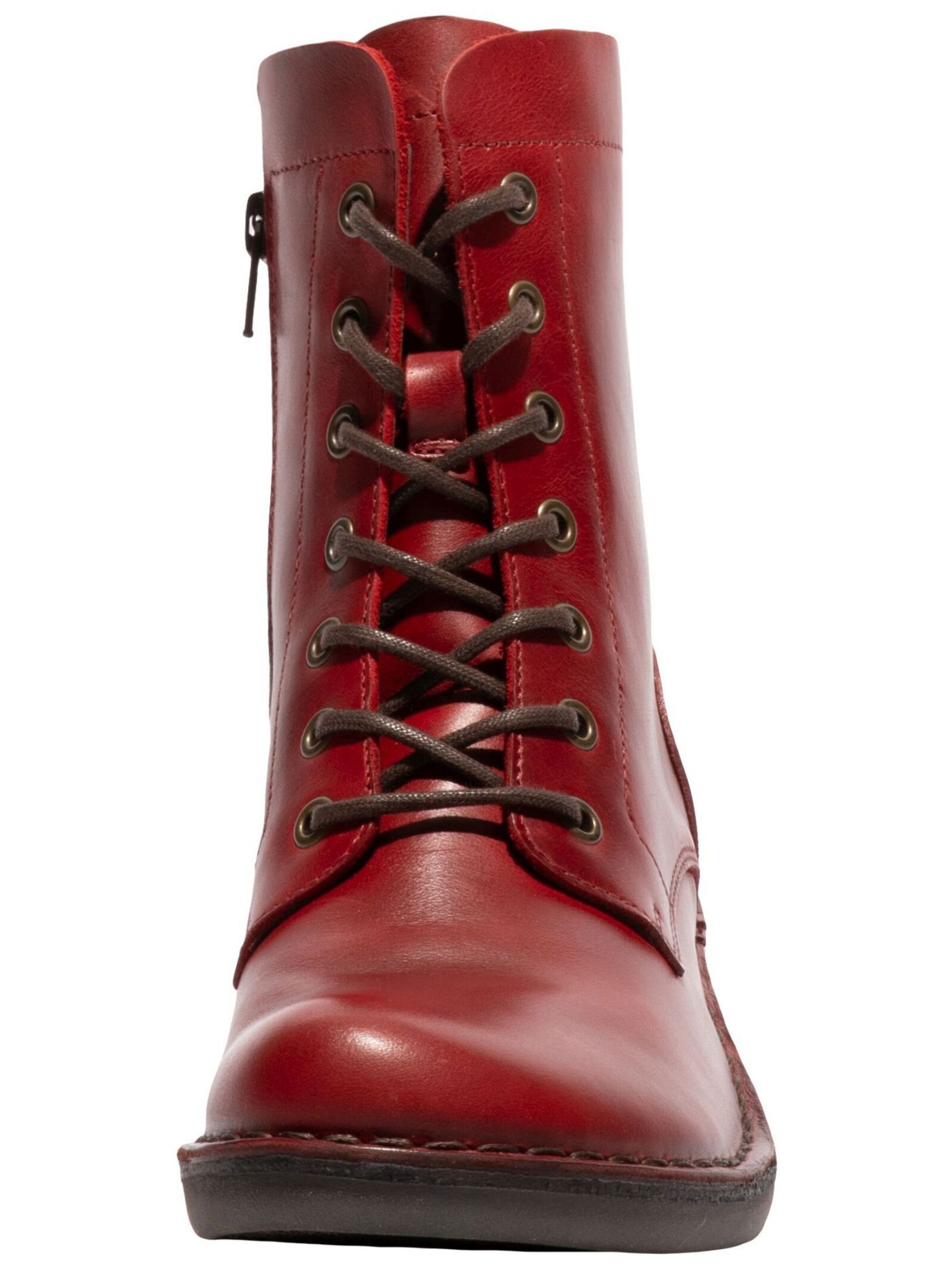 Bottines à lacets FLY LONDON en rouge