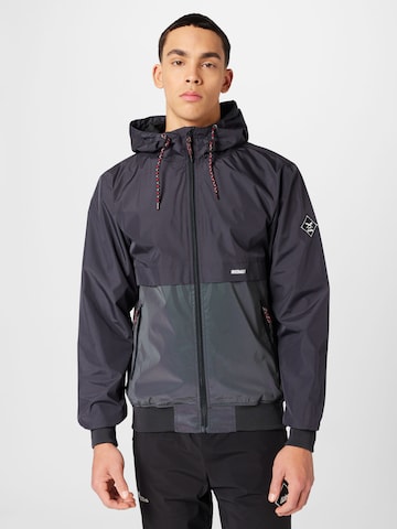 Iriedaily Regular fit Between-season jacket 'Resulaner' in Black: front