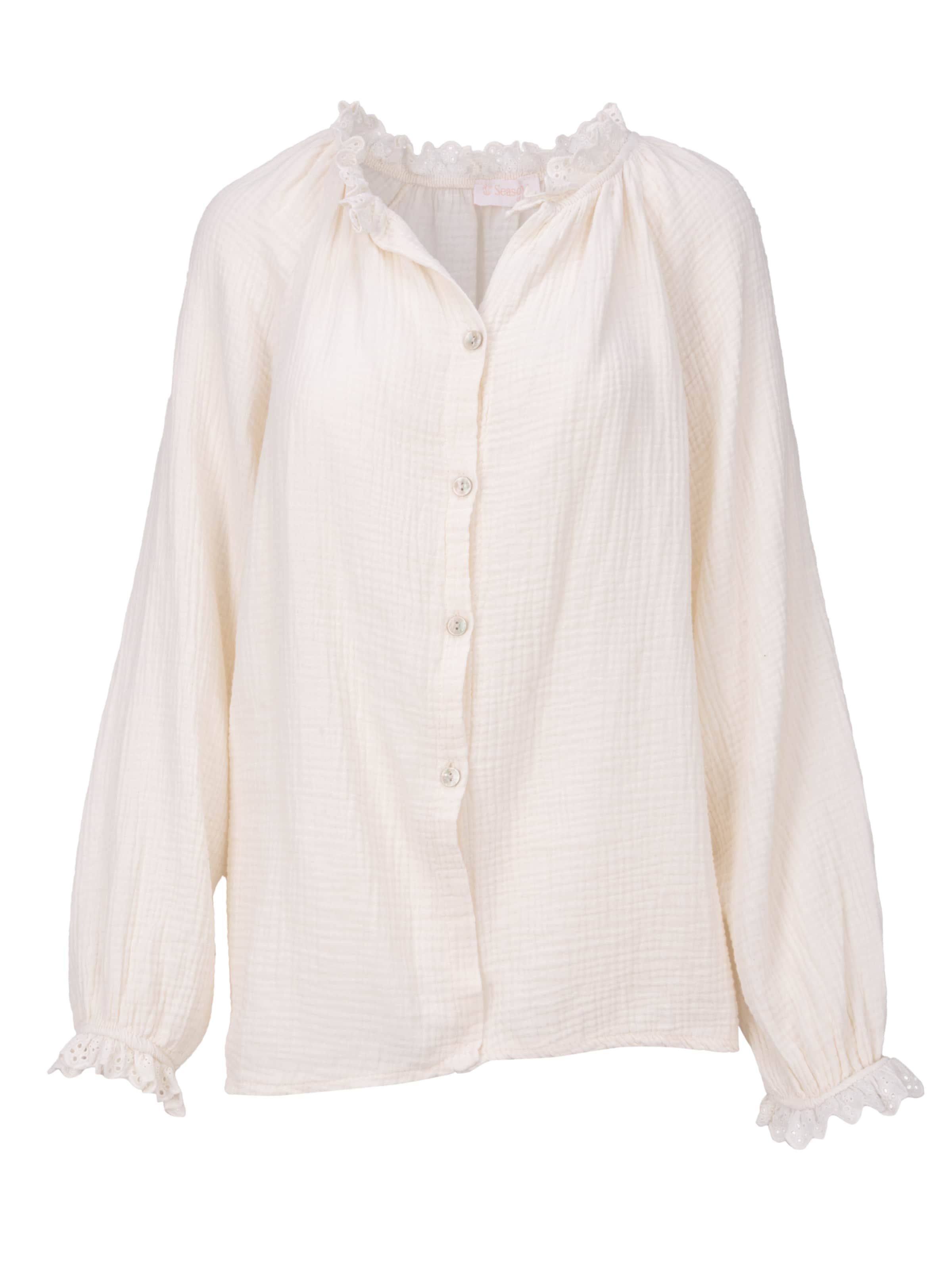 Seasons of April Blouse 'Cloe' in Beige: front