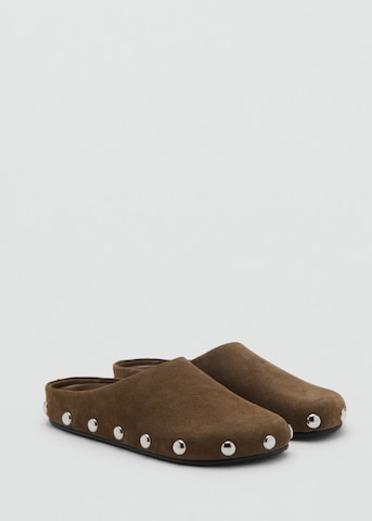 MANGO Clogs in Beige