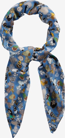 Foulard 'Peanuts' CODELLO en bleu : devant