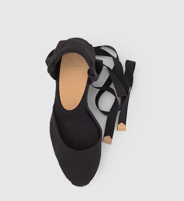Castañer Espadrillo 'Carina' värissä musta