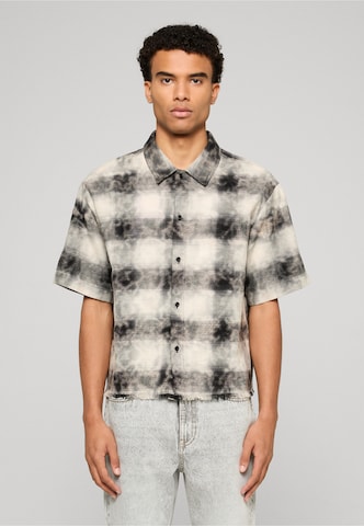 Comfort fit Camicia di Urban Classics in nero: frontale