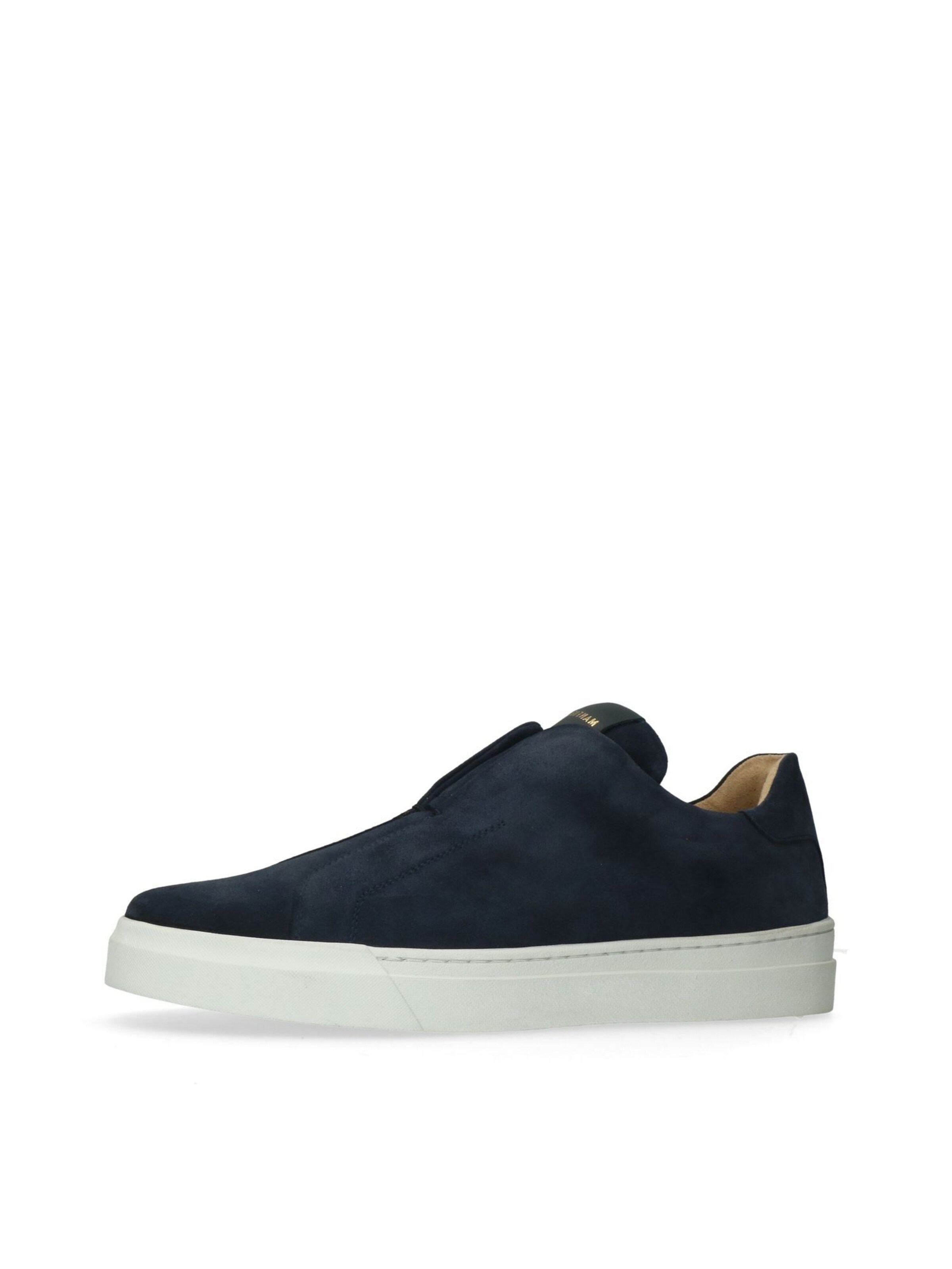 MANFIELD Instappers in Blauw: voorkant