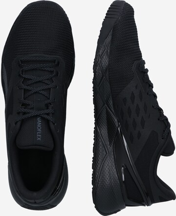 Scarpa sportiva 'Nanoflex' di Reebok in nero