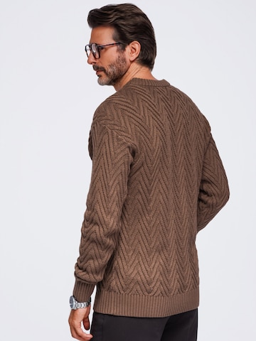 Ombre Sweater in Brown: front