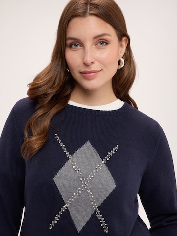 Fiorella Rubino Trui in Blauw