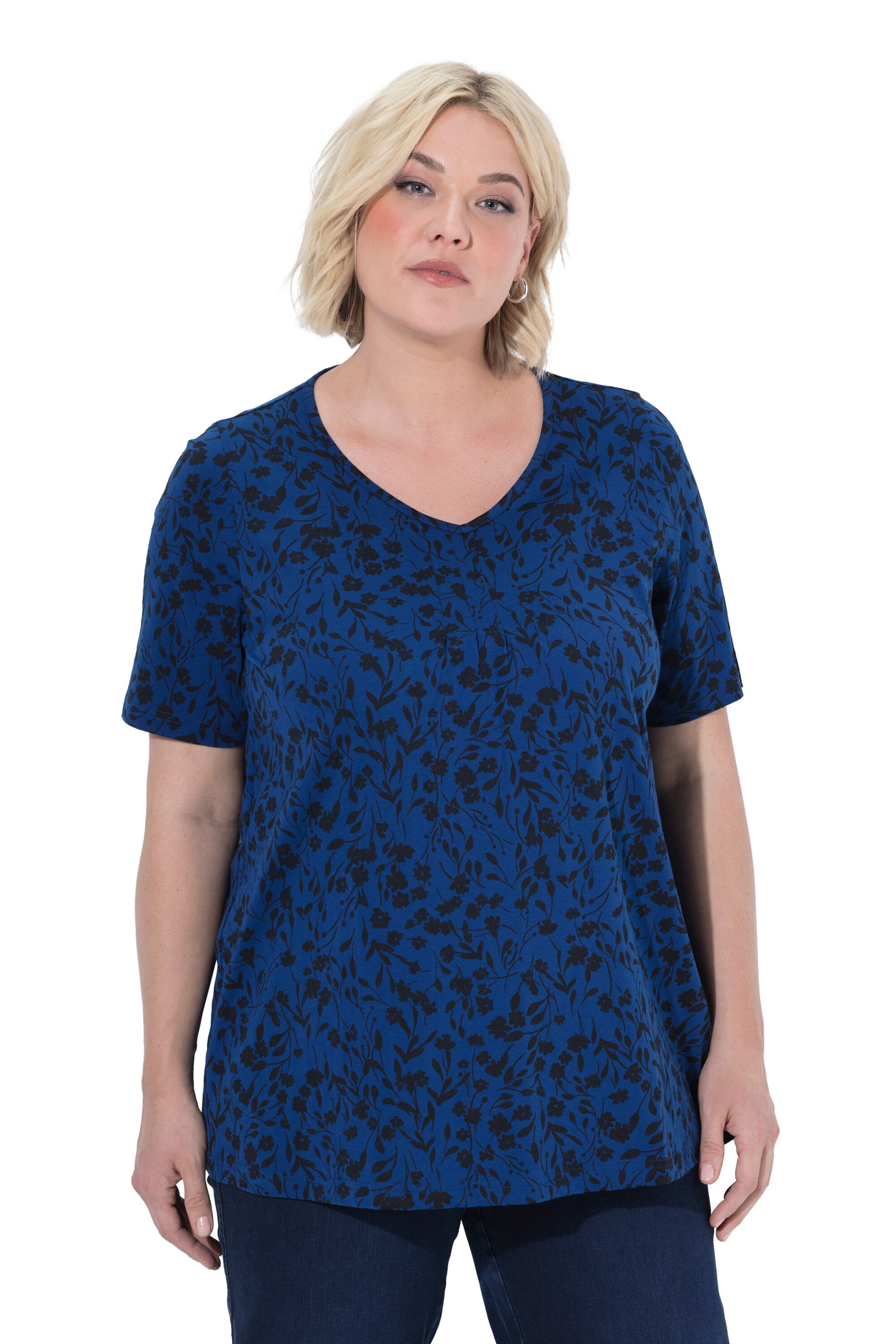 Ulla Popken Shirt in Blue: front