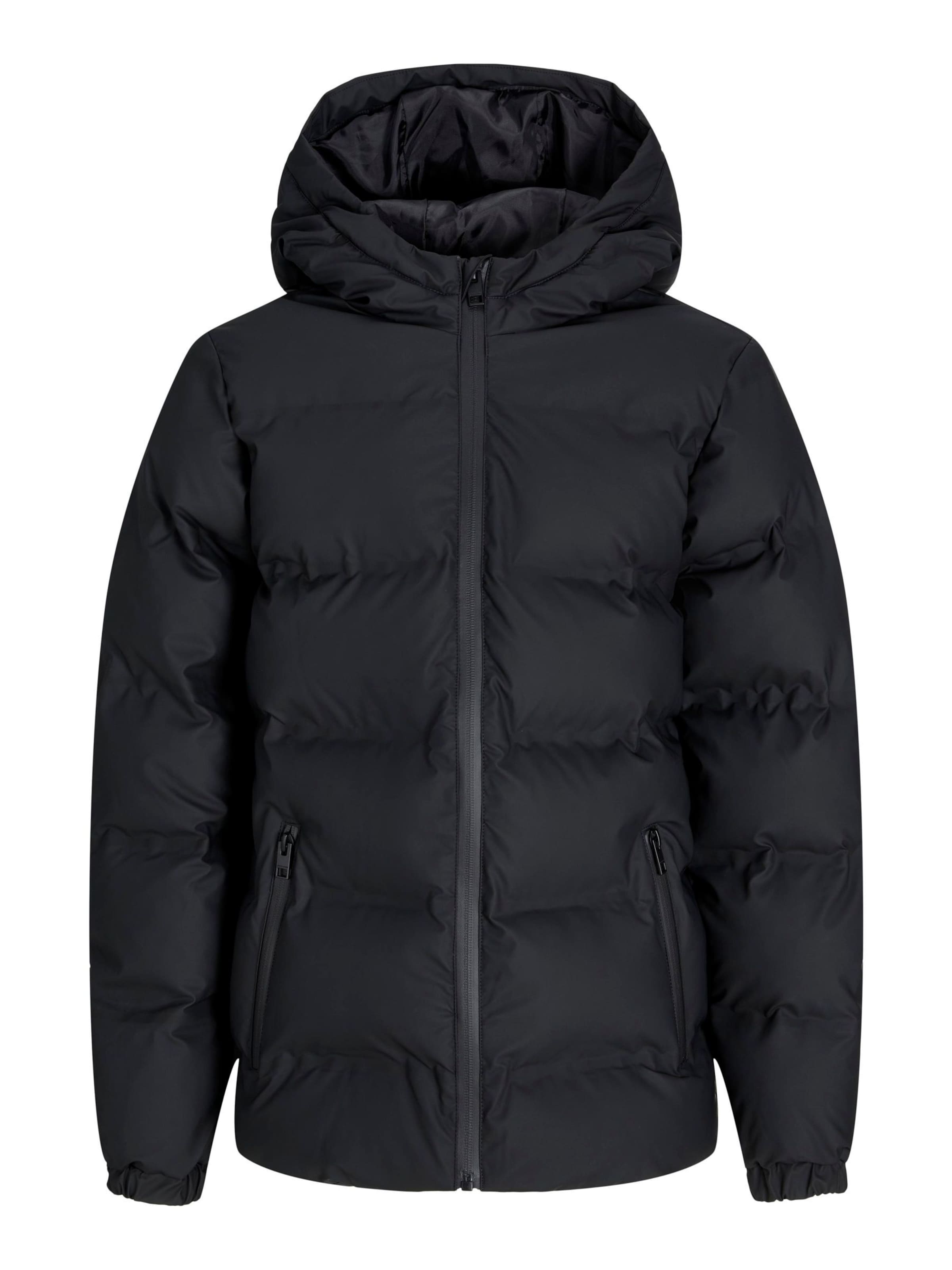 Giacca invernale di Jack & Jones Junior in nero: frontale
