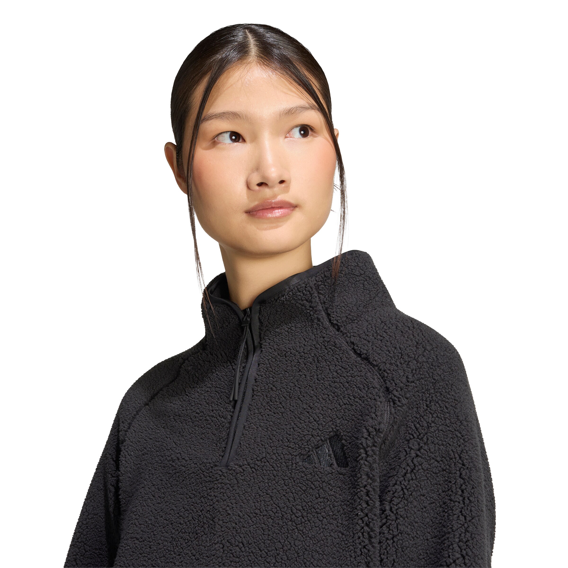 ADIDAS PERFORMANCE Sweter sportowy w kolorze czarny: przód