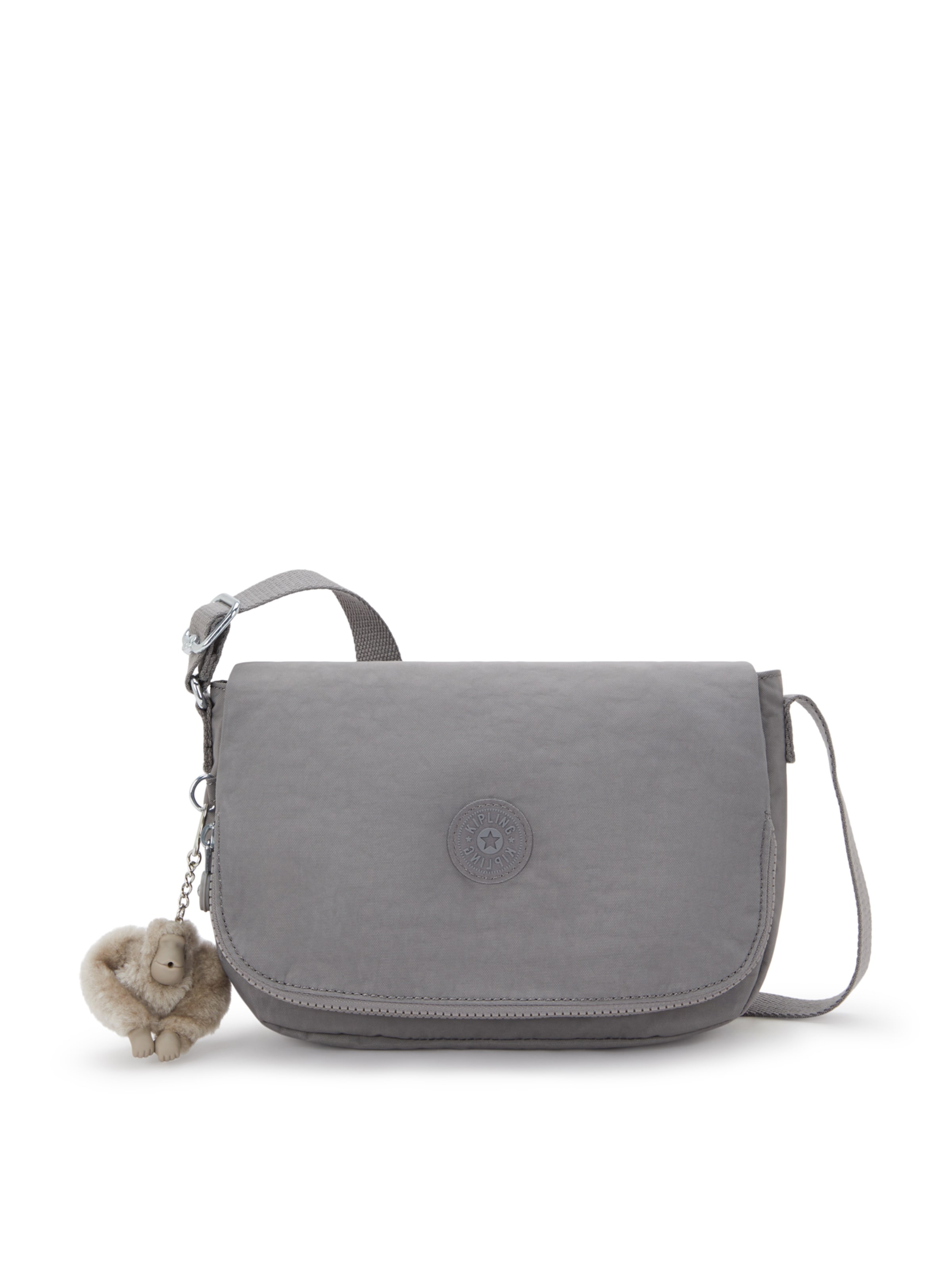 KIPLING Crossbody bag 'Earthbeaet S' in Grey: front