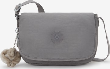 Borsa a tracolla 'Earthbeaet S' di KIPLING in grigio: frontale