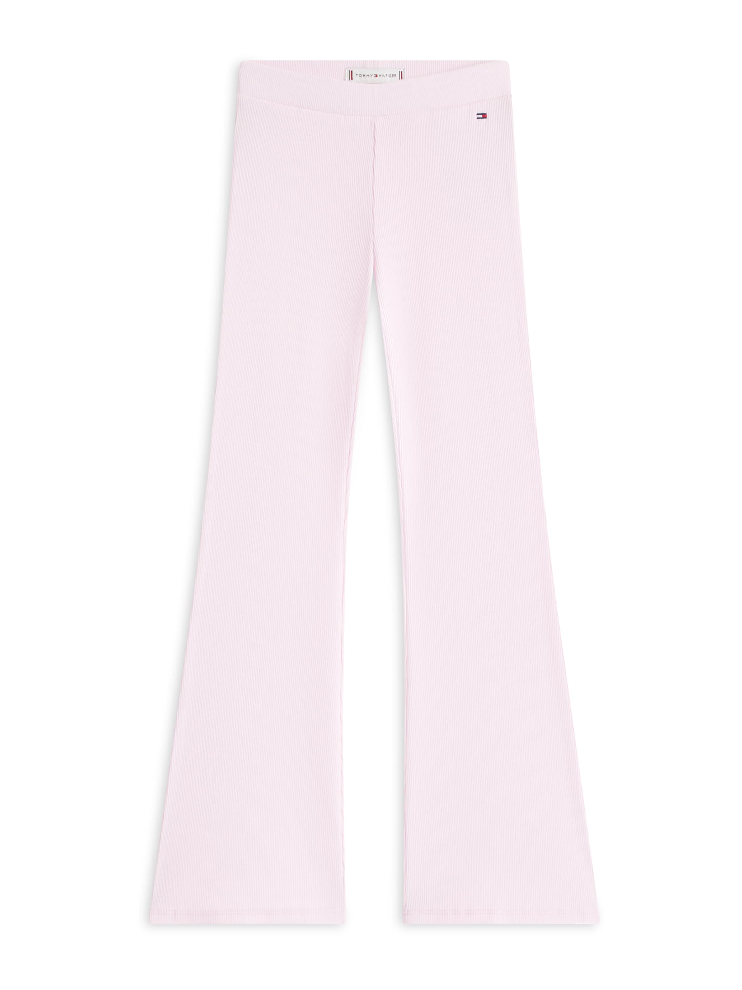 évasé Leggings TOMMY HILFIGER en rose : devant