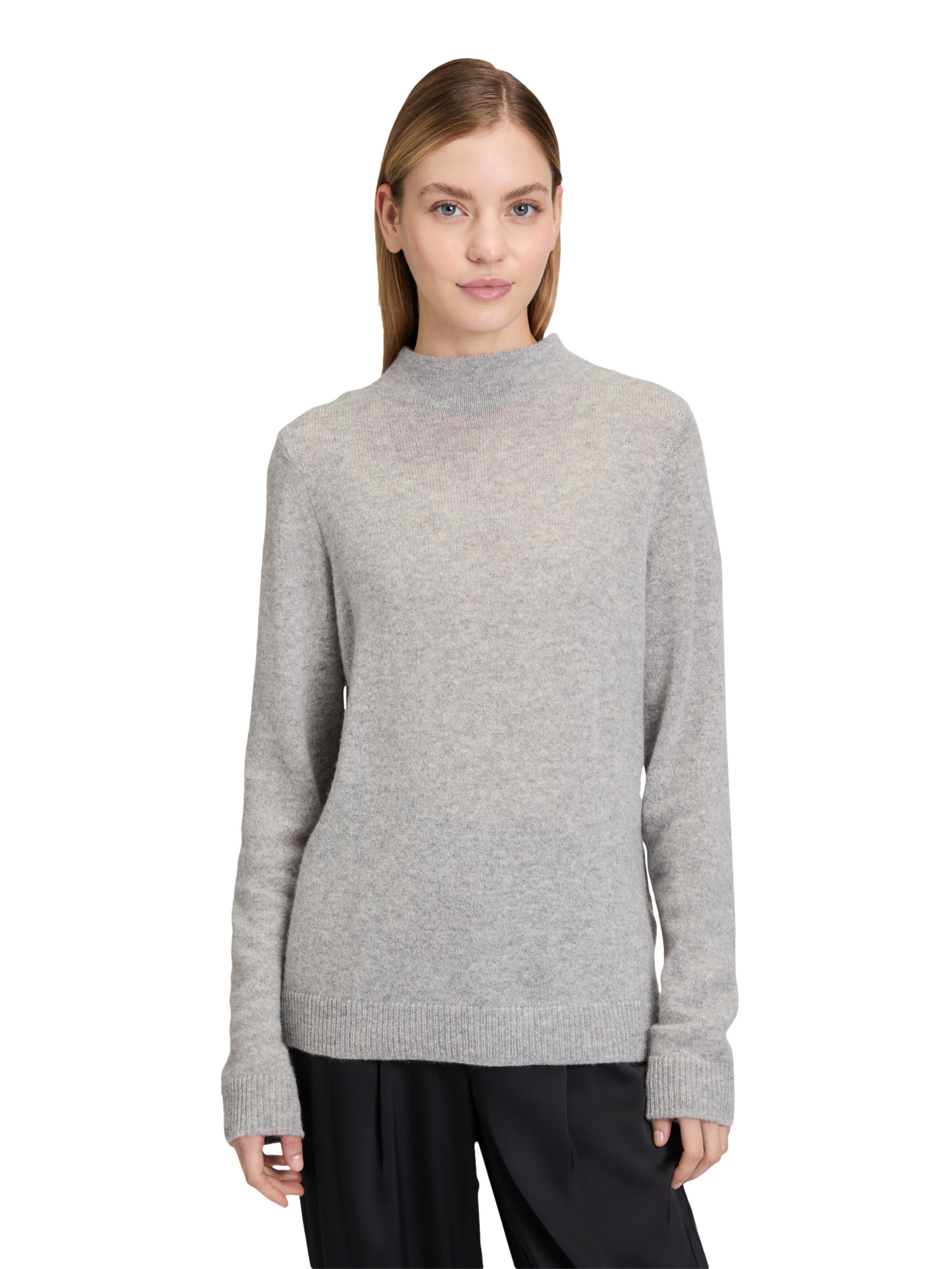 Betty Barclay Sweater in Grey: front