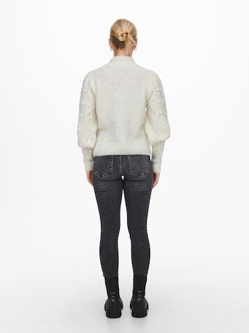 Pull-over 'Poppy' ONLY en beige