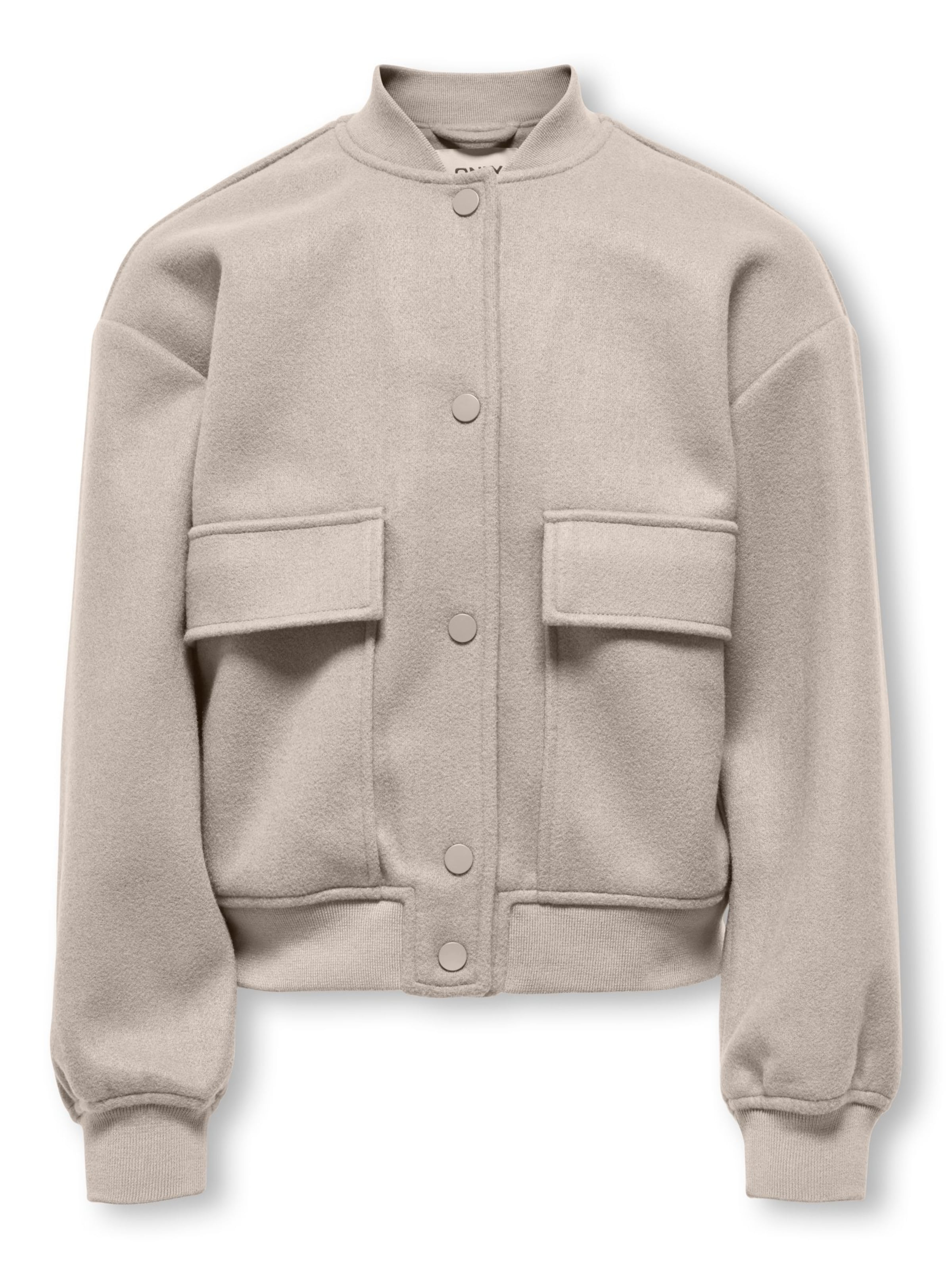 Veste mi-saison 'KOGFreja - Adina' ONLY GIRLS en beige : devant