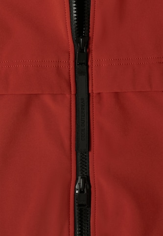 CECIL Between-Seasons Coat in Red