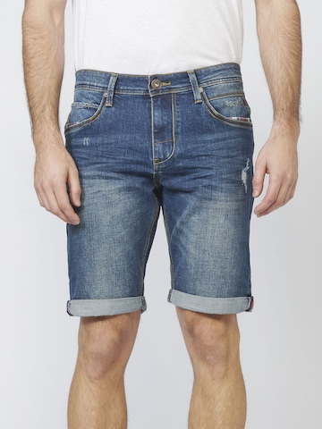 KOROSHI Slimfit Jeans in Blauw