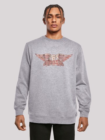 Sweat-shirt 'Aerosmith' F4NT4STIC en gris