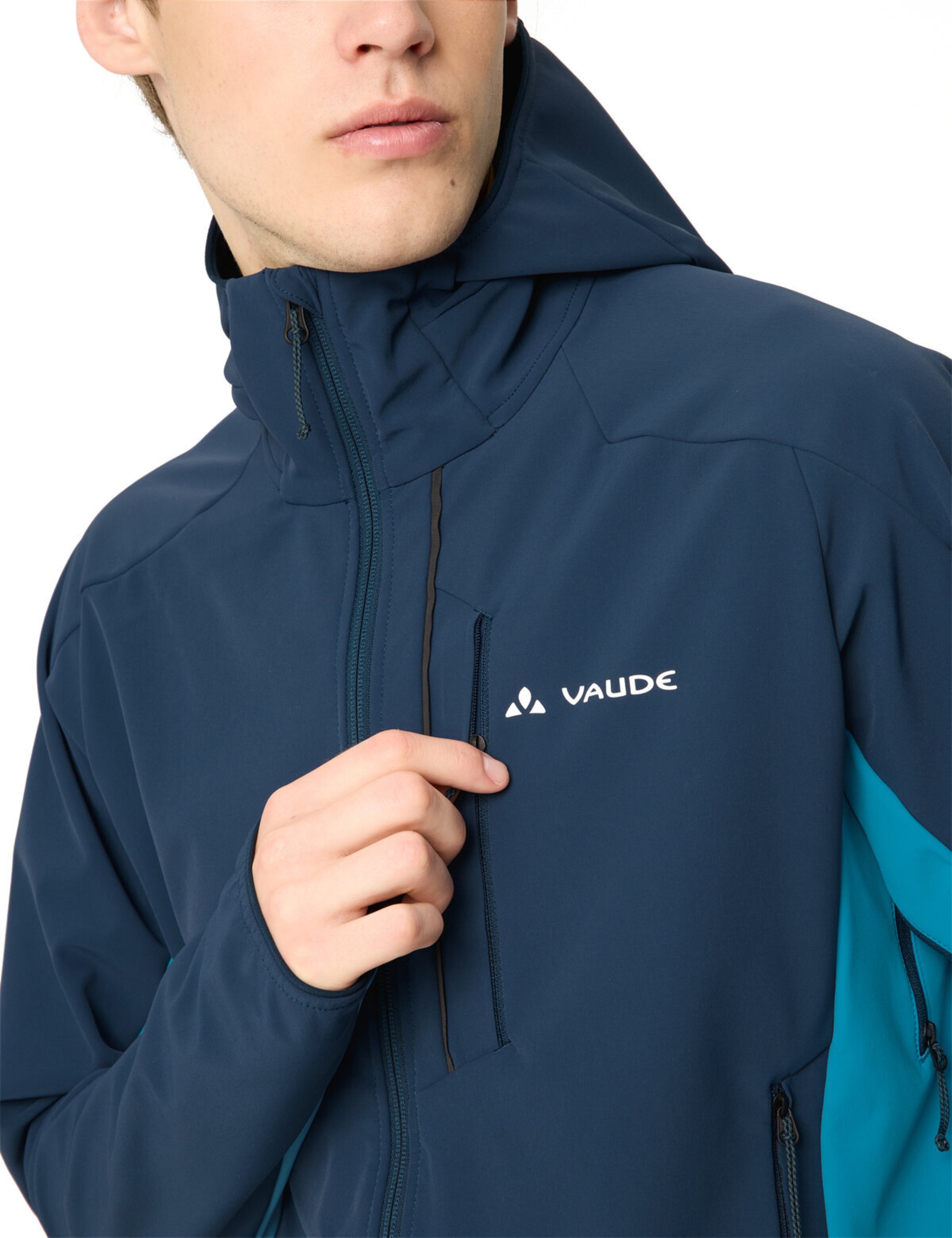 VAUDE Sportjas 'Larice' in Blauw