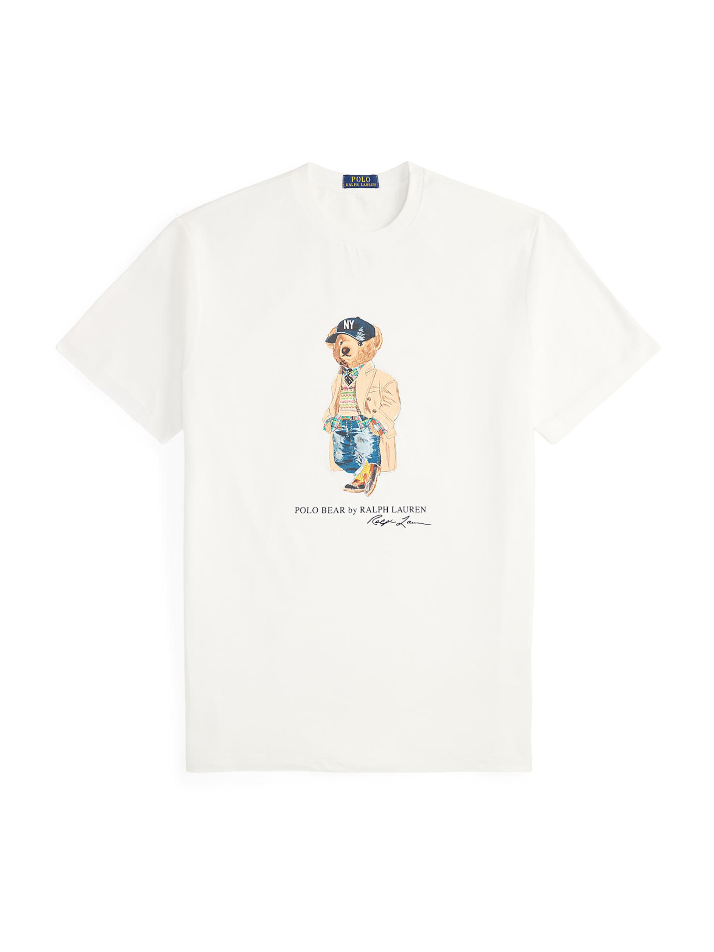 balts Polo Ralph Lauren Big & Tall T-Krekls: no priekšpuses