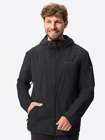 VAUDE Outdoorjacke 'Neyland' in Schwarz: predná strana