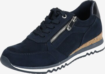 Sneaker bassa di MARCO TOZZI in blu: frontale