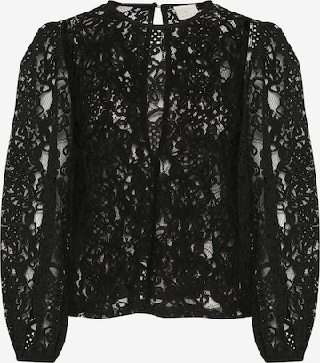 Kaffe Blouse 'Lanice' in Zwart: voorkant