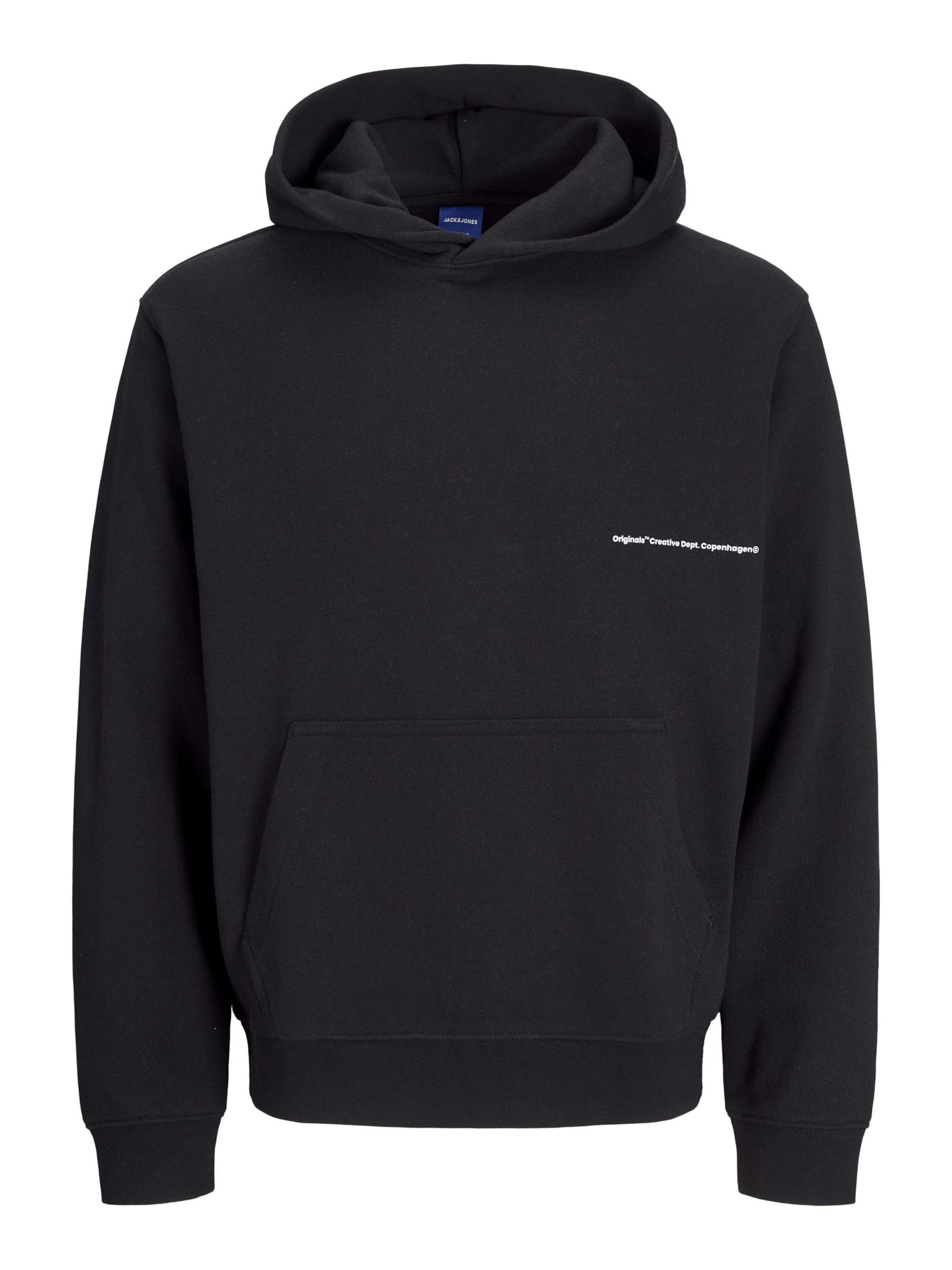 JACK & JONES Sweatshirt i sort: forside