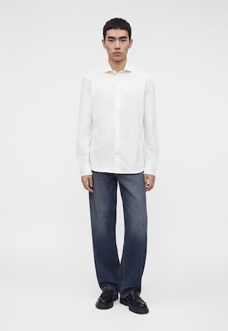 Hackett London - Ajuste regular Camisa en blanco