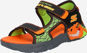 SKECHERS Sandale 'CREATURE-SPLASH' in Schwarz: predná strana