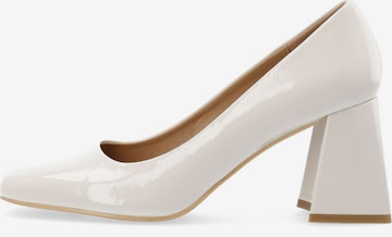 Bianco Pumps in Wit: voorkant