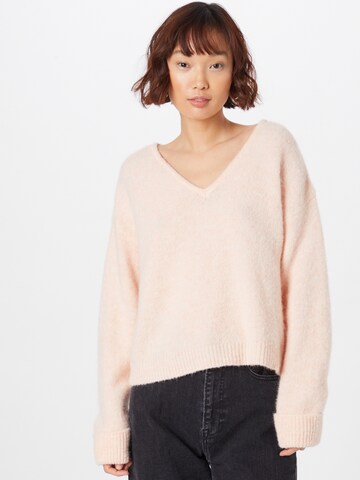 Pull-over 'EAST' AMERICAN VINTAGE en beige : devant