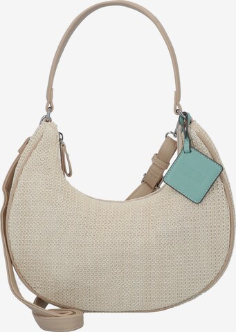 Borsa a spalla 'Ivona' di TOM TAILOR DENIM in beige: frontale