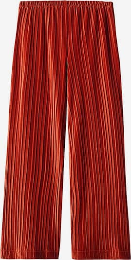 MANGO Pantalon 'Kim' en rouge orangé, Vue avec produit