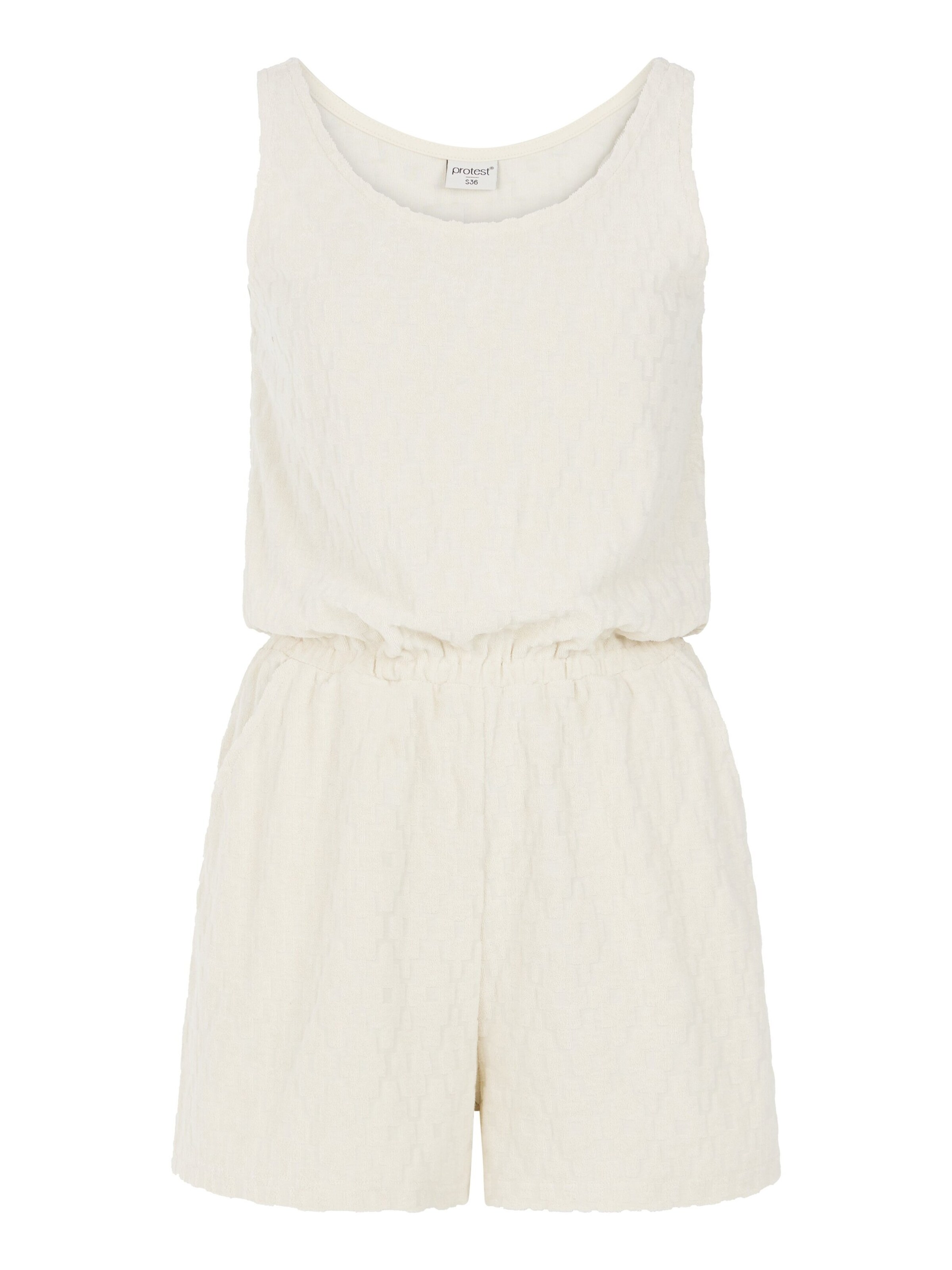 PROTEST Jumpsuit 'PRTMARYAM'‌‌‌‌‌‌‌ in Weiß: Vorderseite