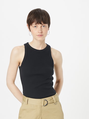 Abercrombie & Fitch Top in Black: front