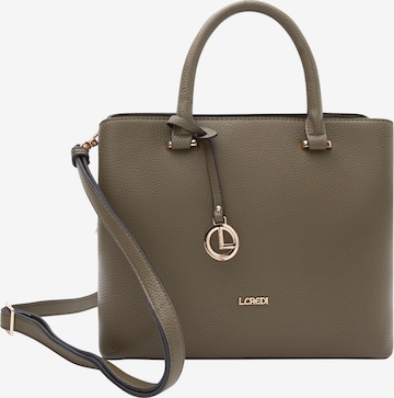 Borsa a mano 'Maxima' di L.CREDI in verde: frontale