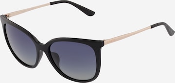 Lunettes de soleil GUESS en noir : devant