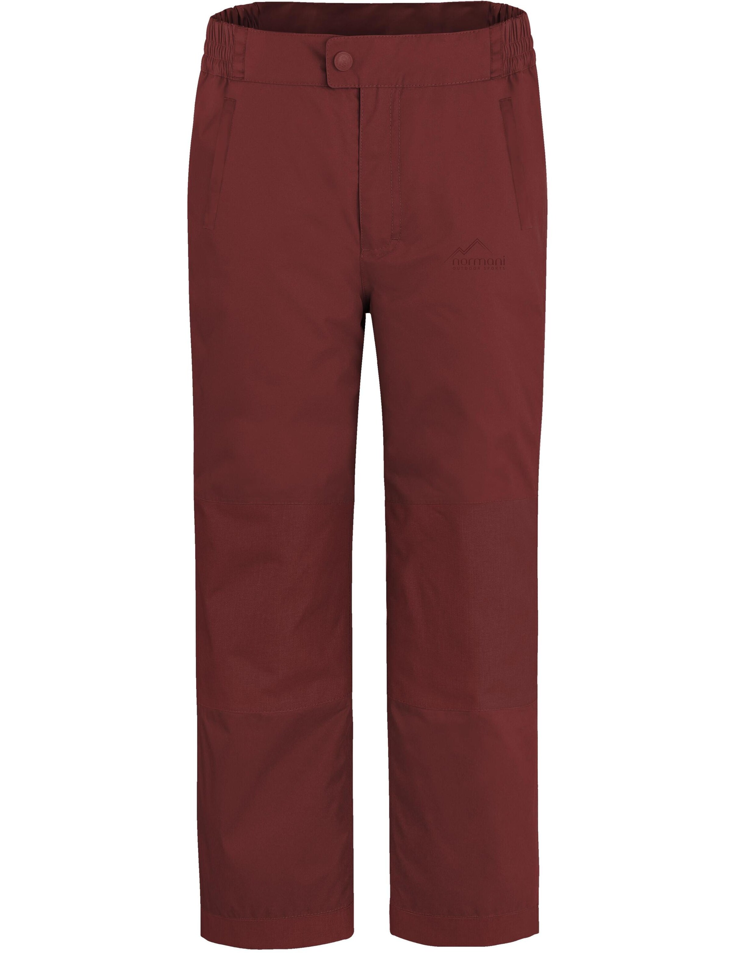 Pantalon d'extérieur 'Deltana' normani en rouge : devant