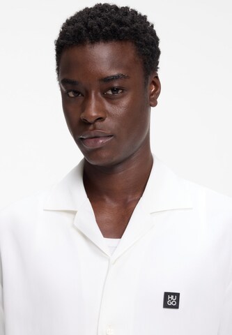 HUGO Comfort Fit Hemd 'Espino' in Weiß