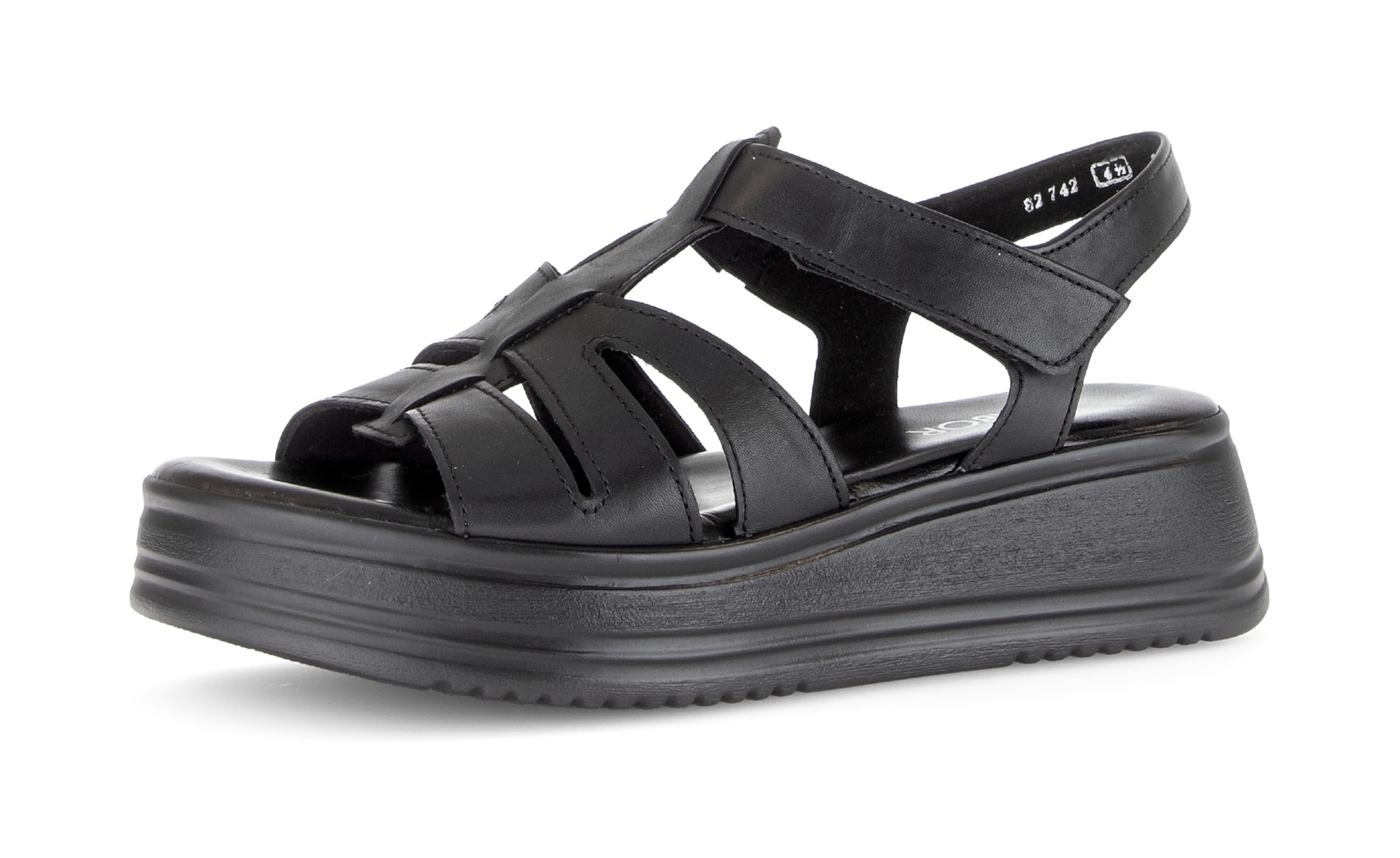 GABOR Sandals in Black: front