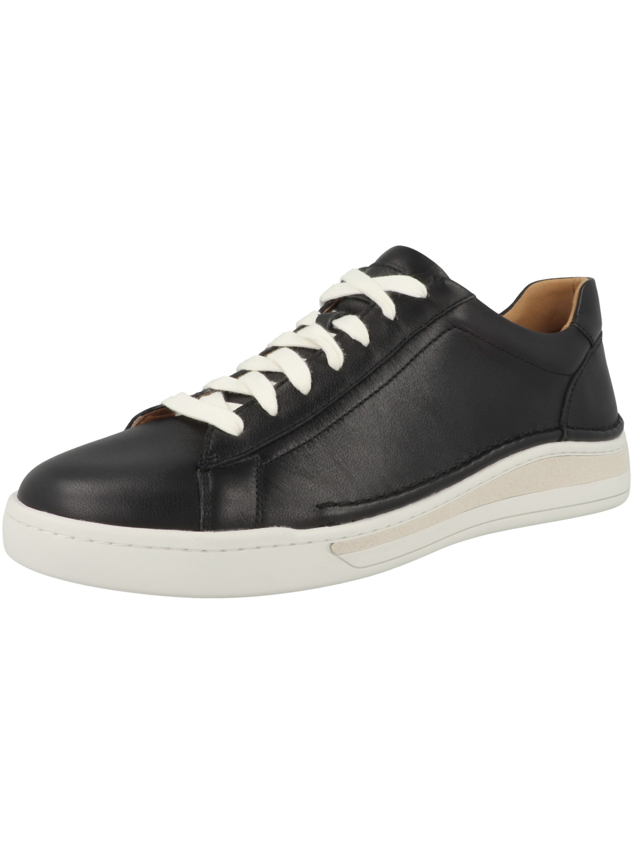 JOSEF SEIBEL Sneakers laag 'Cleve 02' in Zwart: voorkant