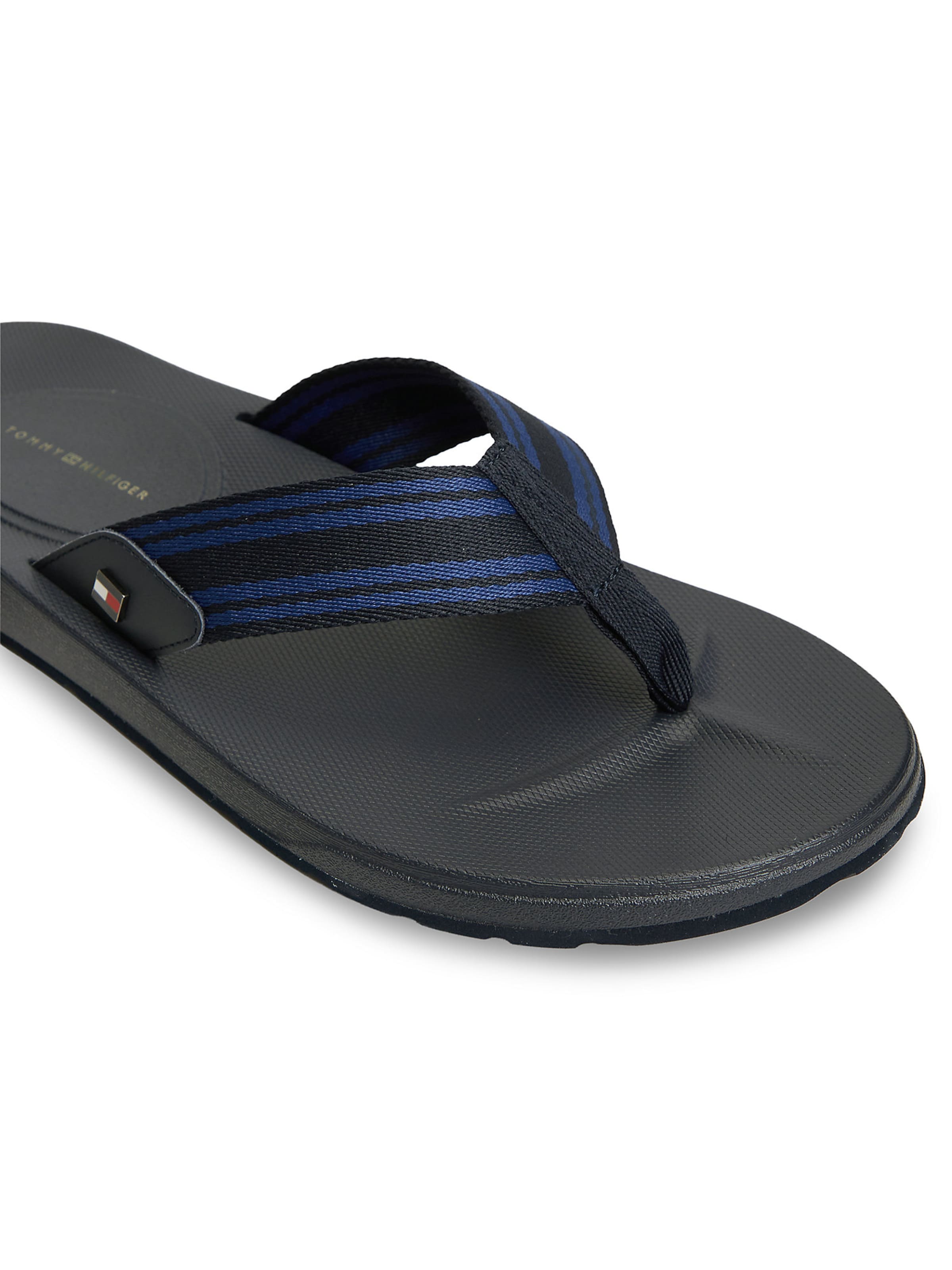 TOMMY HILFIGER T-bar sandals in Blue
