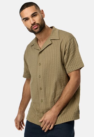 INDICODE JEANS Regular fit Overhemd in Groen