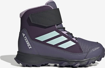 ADIDAS TERREX Boots 'Snow' i lila: framsida
