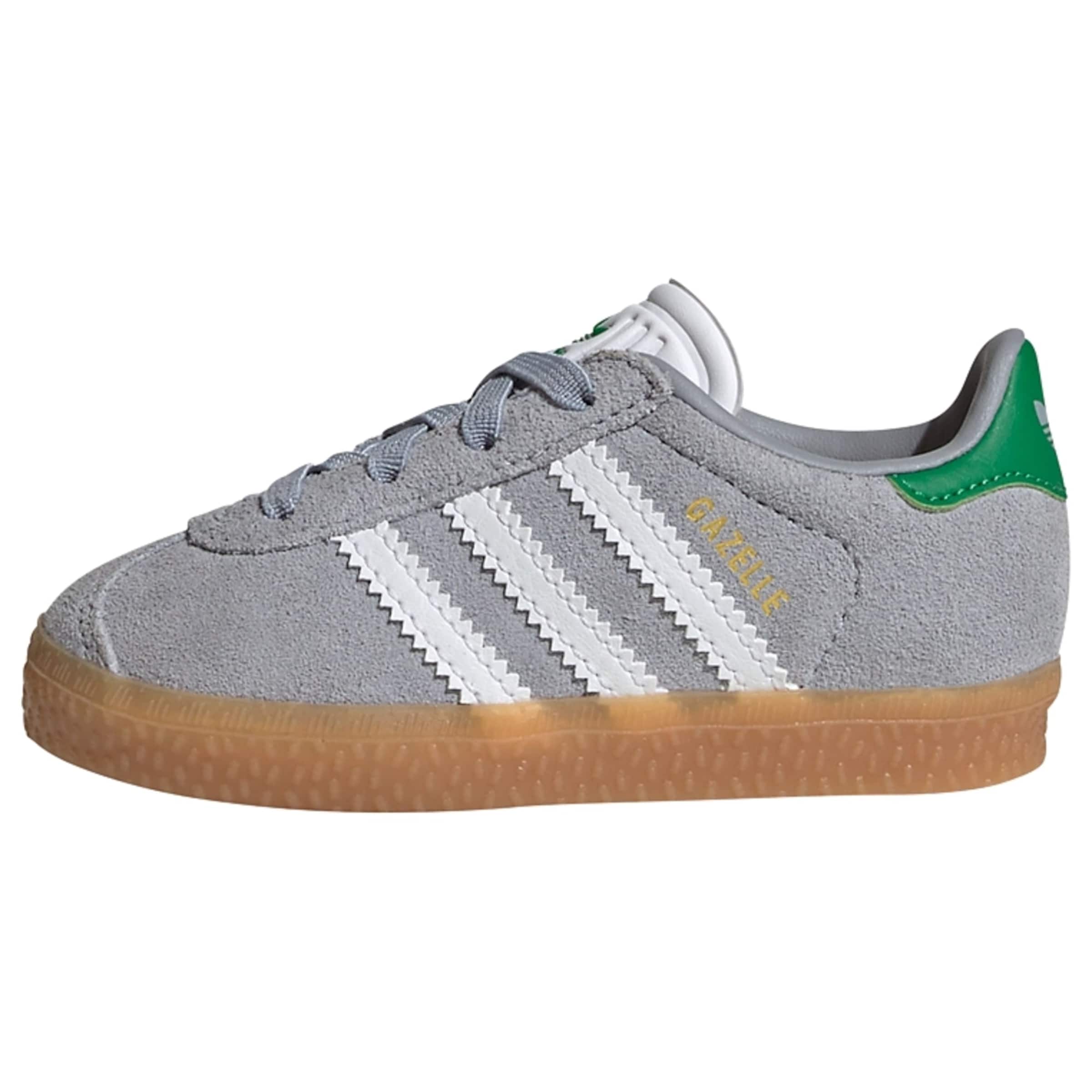Sneaker 'Gazelle' de la ADIDAS ORIGINALS pe gri: față