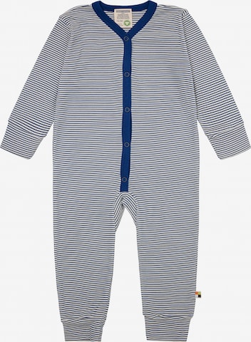 loud + proud Schlafanzug in Blau: Vorderseite